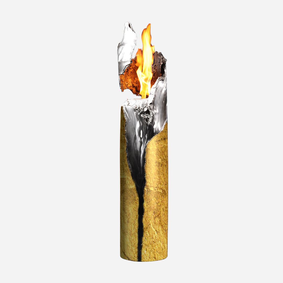 Feuersäule Metallkunst